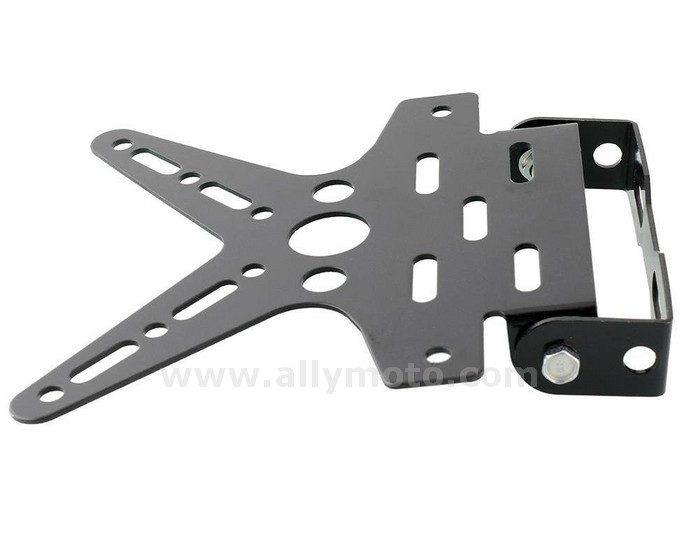 76 Custom Motorcycle Fender Eliminator License Plate Bracket Steel Dirt Atv Sport Cool@4